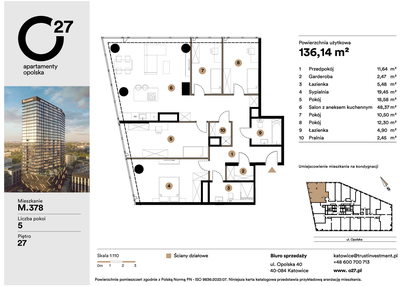 Mieszkanie w inwestycji: O27 Apartamenty Opolska