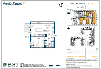 Mieszkanie w inwestycji: Osiedle Hemara - etap III bud. 2 i 3