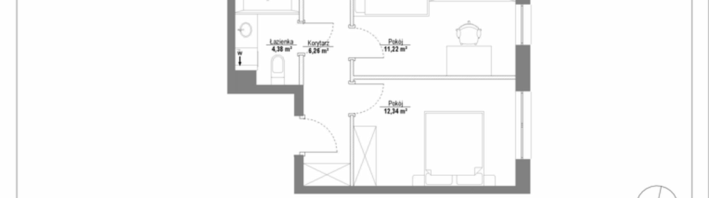 Mieszkanie w inwestycji: Początek Piątkowo bud. F