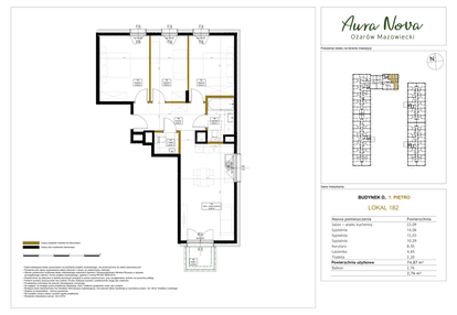 Mieszkanie w inwestycji: Aura Nova etap II