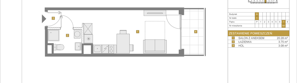 Mieszkanie w inwestycji: Apartamenty Grzybowska 11