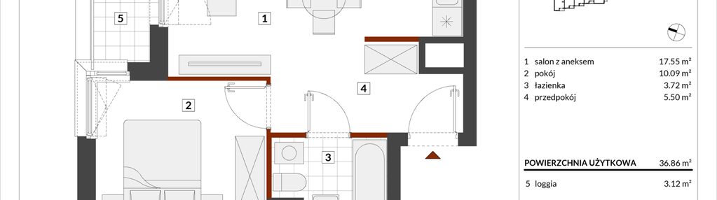 Mieszkanie w inwestycji: Warszawski Świt etap XII