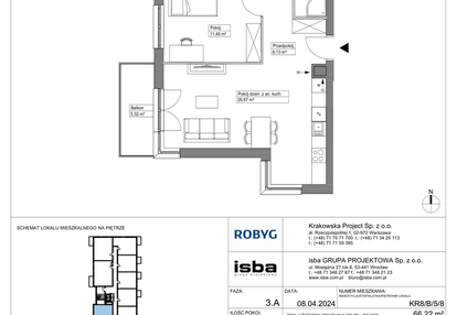 Mieszkanie w inwestycji: Apartamenty Krakowska etap VIII