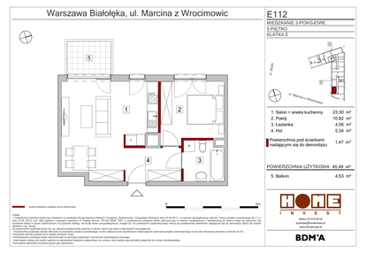 Mieszkanie w inwestycji: Nadwiślańska Kaskada