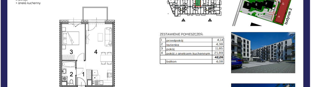 Mieszkanie w inwestycji: Kopernika Szesnaście