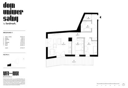 Mieszkanie w inwestycji: Dom Uniwersalny