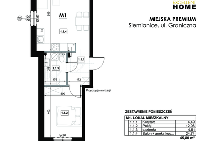 Mieszkanie w inwestycji: Miejska Premium II