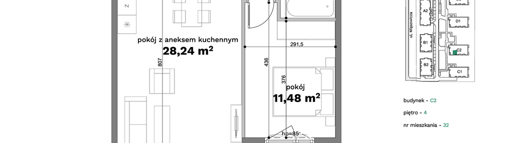Mieszkanie w inwestycji: Forma Otwarta etap C