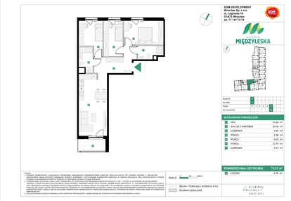 Mieszkanie w inwestycji: Osiedle Międzyleska - etap III
