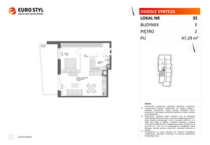 Mieszkanie w inwestycji: Osiedle Synteza etap IV