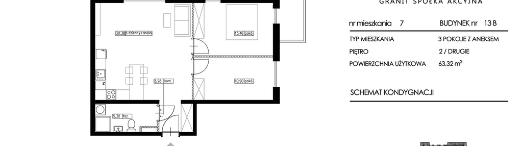Mieszkanie w inwestycji: Chełmska Góra etap II