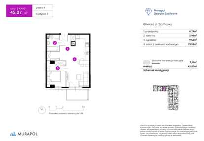Mieszkanie w inwestycji: Murapol Osiedle Szafirove II