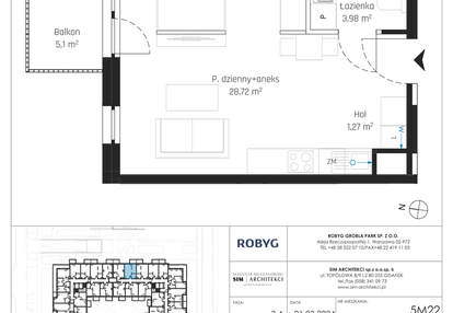 Mieszkanie w inwestycji: Nadmotławie Apartments etap J
