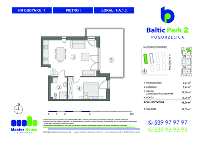 Mieszkanie w inwestycji: Baltic Park 2 Pogorzelica bud. 1 i 2