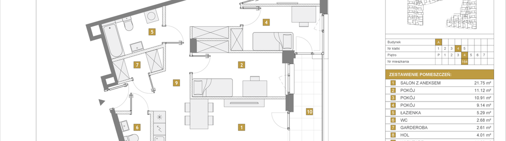 Mieszkanie w inwestycji: Apartamenty Metro Wilanowska