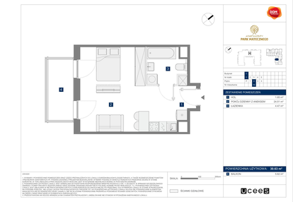Mieszkanie w inwestycji: Apartamenty Park Matecznego Etap 2.2