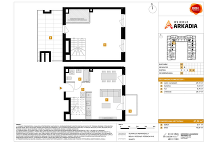 Mieszkanie w inwestycji: Osiedle Arkadia etap 2