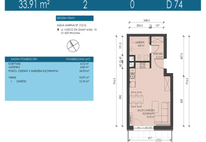 Mieszkanie w inwestycji: Apartamenty Aqua Marina