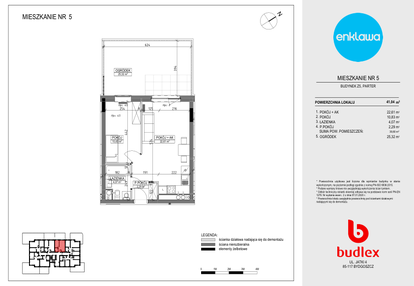 Mieszkanie w inwestycji: Enklawa Apartamenty Z4 i Z5