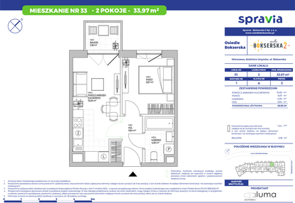 Mieszkanie w inwestycji: Osiedle Bokserska 2