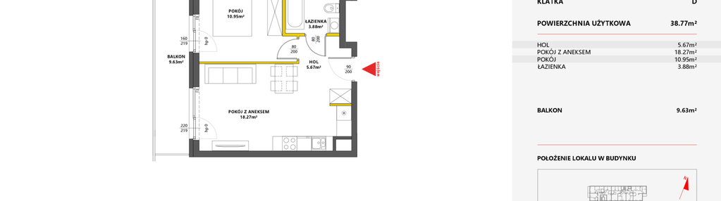 Mieszkanie w inwestycji: Metro Art 7