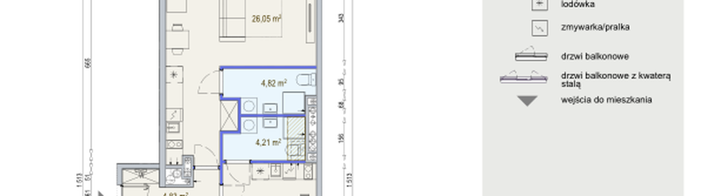Mieszkanie w inwestycji: Modern Mokotów etap 6, budynek F1 i F2