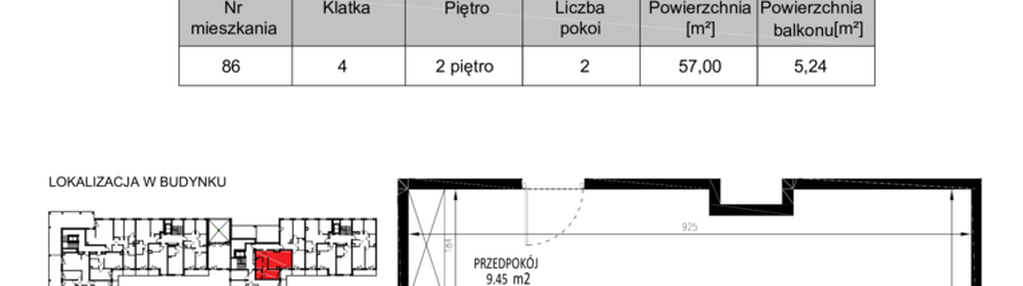 Mieszkanie w inwestycji: Krakowskie Tarasy etap V