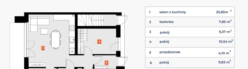 Mieszkanie w inwestycji: Słoneczny Kiełczówek etap VI