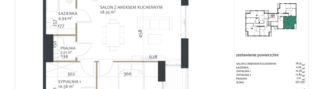 Mieszkanie w inwestycji: Sosnovia