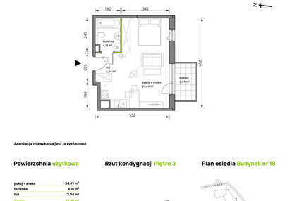 Mieszkanie w inwestycji: Trzcinowa Vita