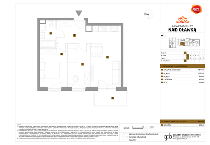 Mieszkanie w inwestycji: Apartamenty nad Oławką etap II