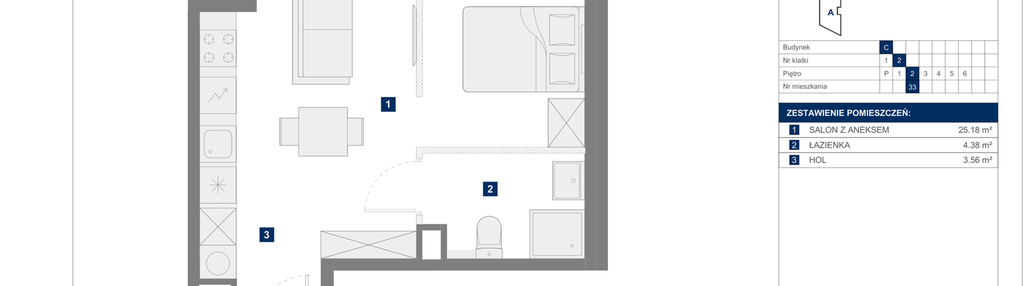 Mieszkanie w inwestycji: Apartamenty Park Matecznego Etap 1