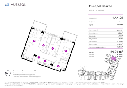 Mieszkanie w inwestycji: Murapol Scarpa
