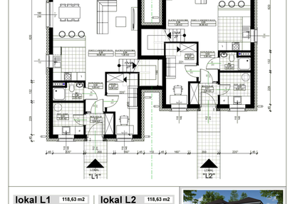 Dom w inwestycji: Bliźniak Garby