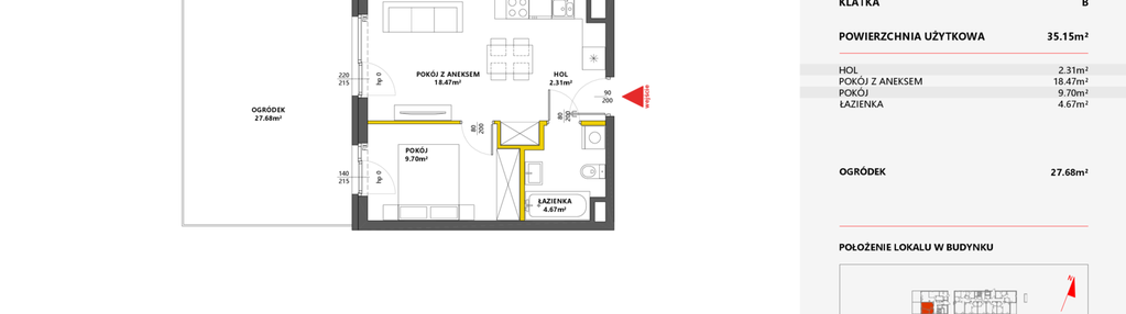 Mieszkanie w inwestycji: Metro Art 6