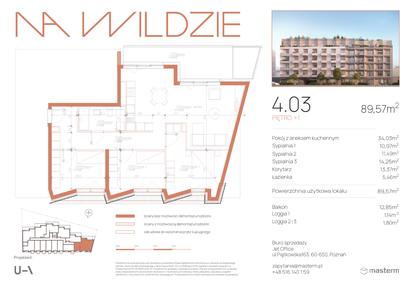 Mieszkanie w inwestycji: Na Wildzie