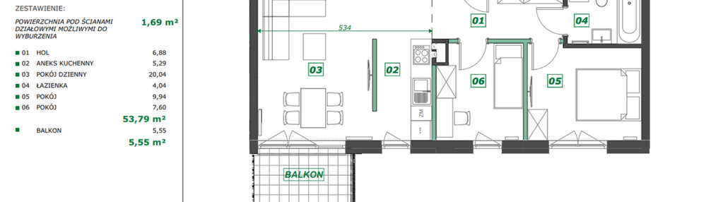 Mieszkanie w inwestycji: Apartamenty Pszczyńska