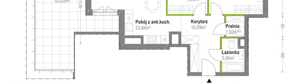Mieszkanie w inwestycji: Głębocka Vita