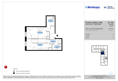 Mieszkanie w inwestycji: Bulwar Północny
