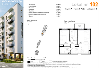 Mieszkanie w inwestycji: Osiedle Kochanowskiego - Gliwice