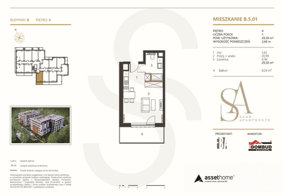 Mieszkanie w inwestycji: Sand Apartments