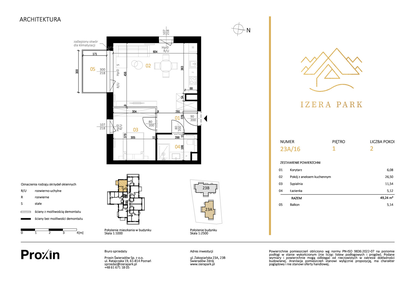 Mieszkanie w inwestycji: Izera Park