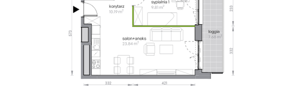 Mieszkanie w inwestycji: Legnicka Vita