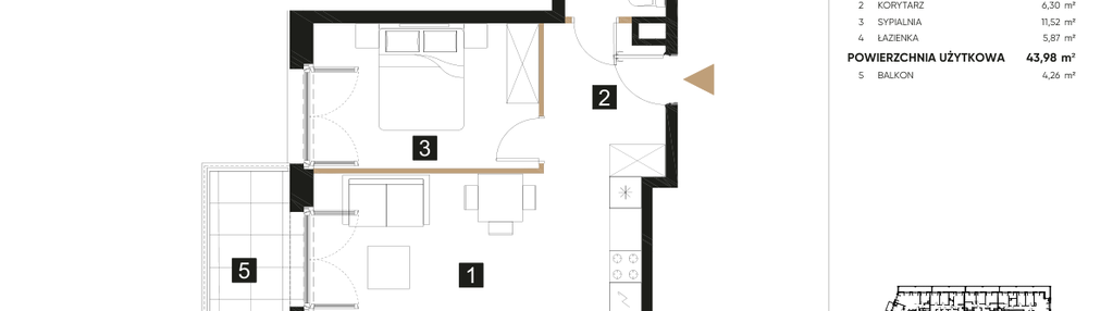 Mieszkanie w inwestycji: Konwiktorska Residence