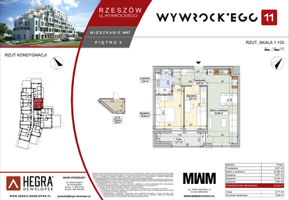 Mieszkanie w inwestycji: Apartamenty Wywrockiego 11