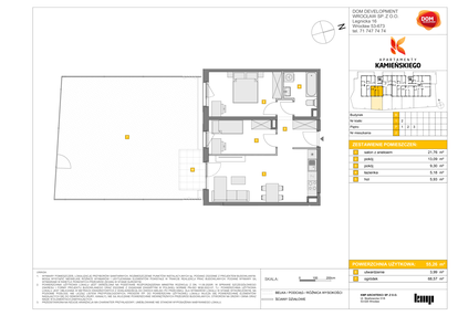 Mieszkanie w inwestycji: Apartamenty Kamieńskiego