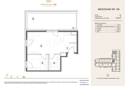 Mieszkanie w inwestycji: Waterlane Vibe