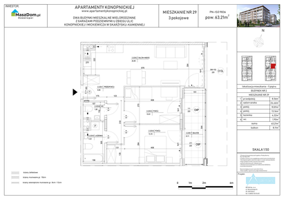 Mieszkanie w inwestycji: Apartamenty Konopnickiej