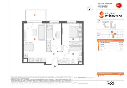 Mieszkanie w inwestycji: Osiedle Myśliborska
