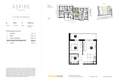 Mieszkanie w inwestycji: Aspire